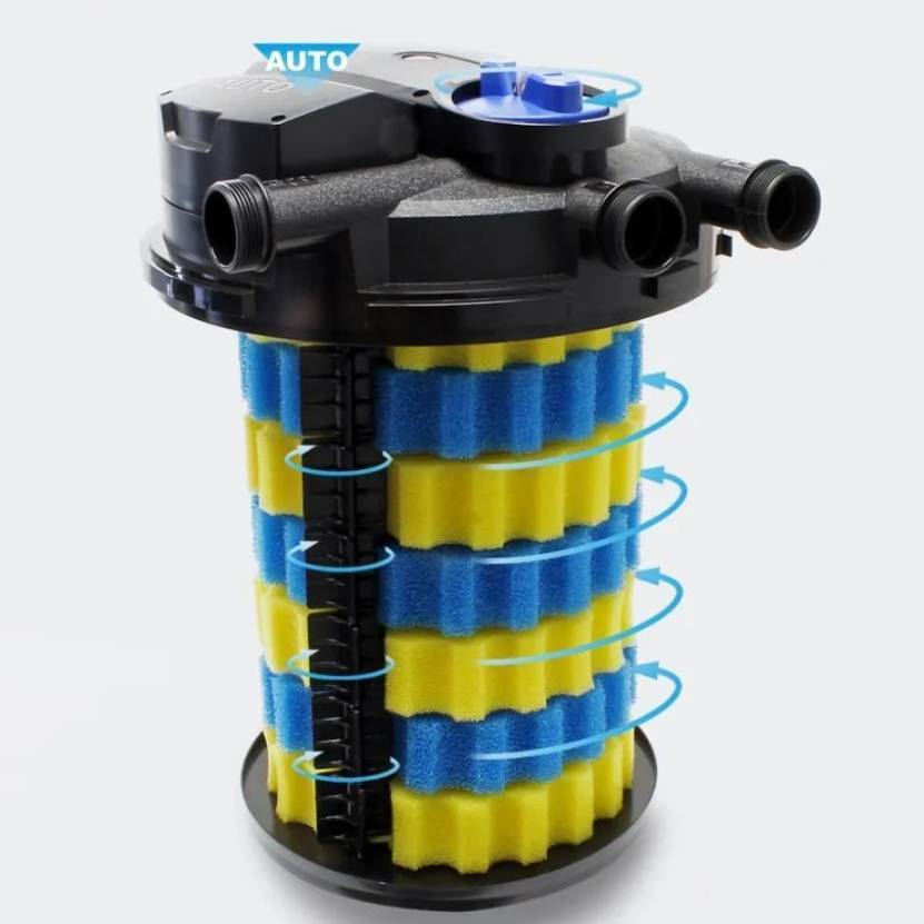 Фильтр для пруда CPA-30000 с УФ-лампой 55 Вт и обратной промывкой | Для водоемов до 60 м³