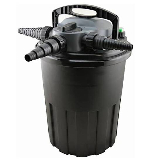 JEBAO CBF-15000 - напорный фильтр со встроенной УФ-лампой и промывкой!