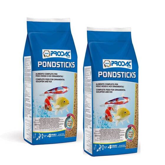 Prodac Pond Sticks 15 кг (84 л) - 2 шт. по 7.5 кг - Корм в гранулах