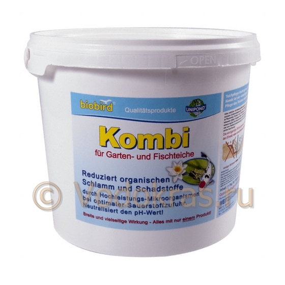 Biobird KOMBI - 5 кг - разлагает донный ил