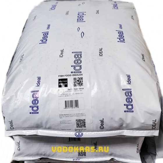 IDEAL Продукционный корм (Ø 4 мм) - 25 кг
