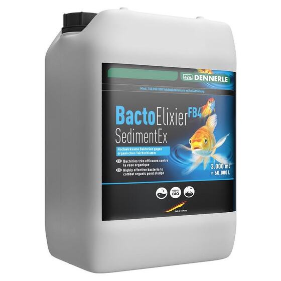 Dennerle bacto elixier fb4 sedimentex на 60 м³ - Против ила и листвы