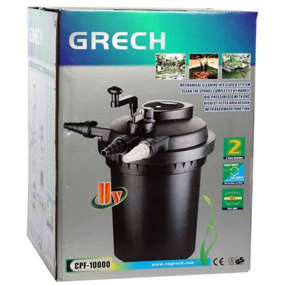 Фильтр для пруда напорный GRECH, SUNSUN CPF-10000 (до 15м3)