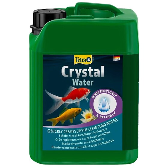 Tetra Pond CRYSTAL WATER 3 л на 60 м³ - От глины в пруду
