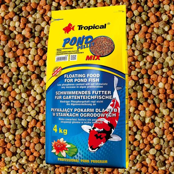 Tropical pond pellet mix - 50 л