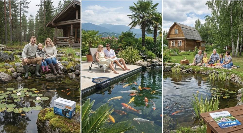 Доставка товаров для пруда по России